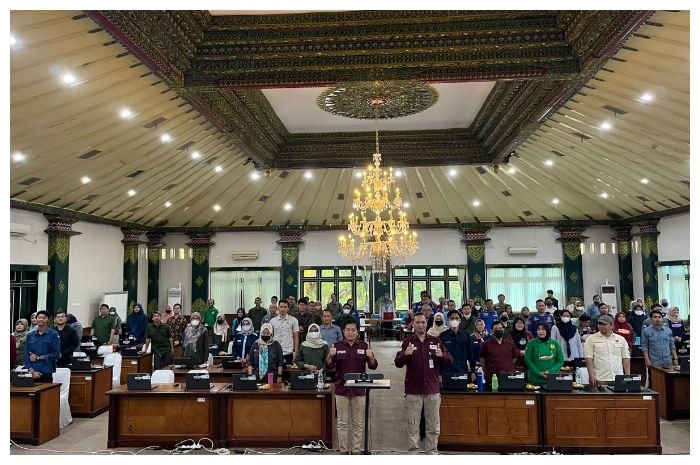 Ratusan tenaga honorer Pemkot Yogya menjalani Try Out tes seleksi PPPK